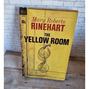 Vintage 1962 Dell Mystery The Yellow Room Mary Roberts Rinehart Classic Crime